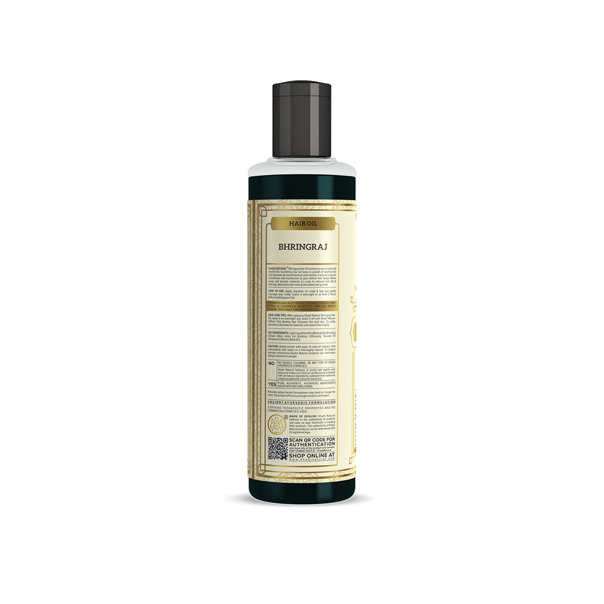 Khadi Natural Bhringraj Hair Oil Nourishes Hair Roots