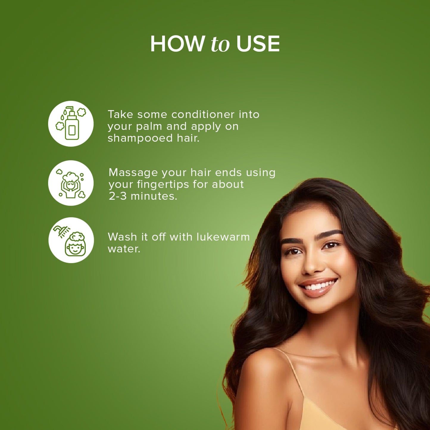 Khadi Natural Green Tea & Aloevera Hair Conditioner SLS & Paraben Free
