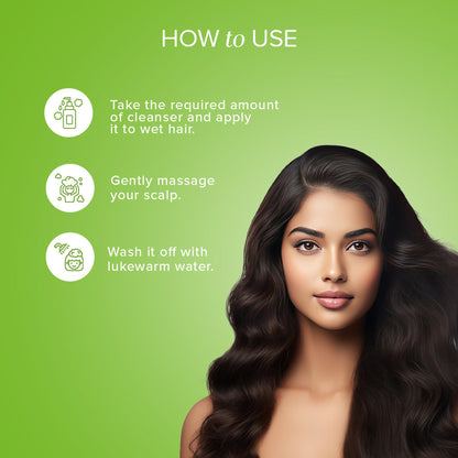 Khadi Natural Neem & Aloe Vera Hair Cleanser/Shampoo Hydrates Dry Ends