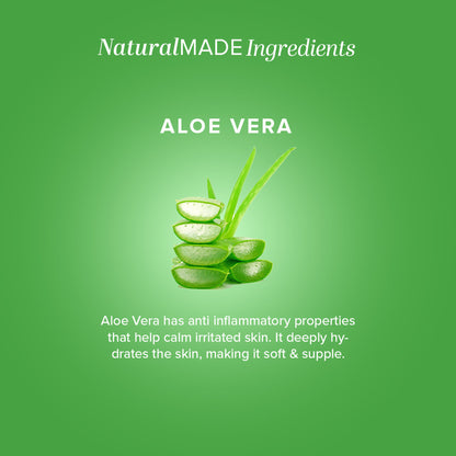 Khadi Natural Aloe Vera Handmade Soap Cleanse, Tone & Nourish Skin Pack of 5