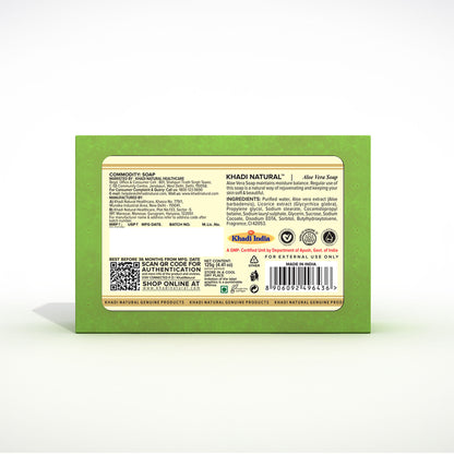 Khadi Natural Aloe Vera Handmade Soap Anti-Bacterial