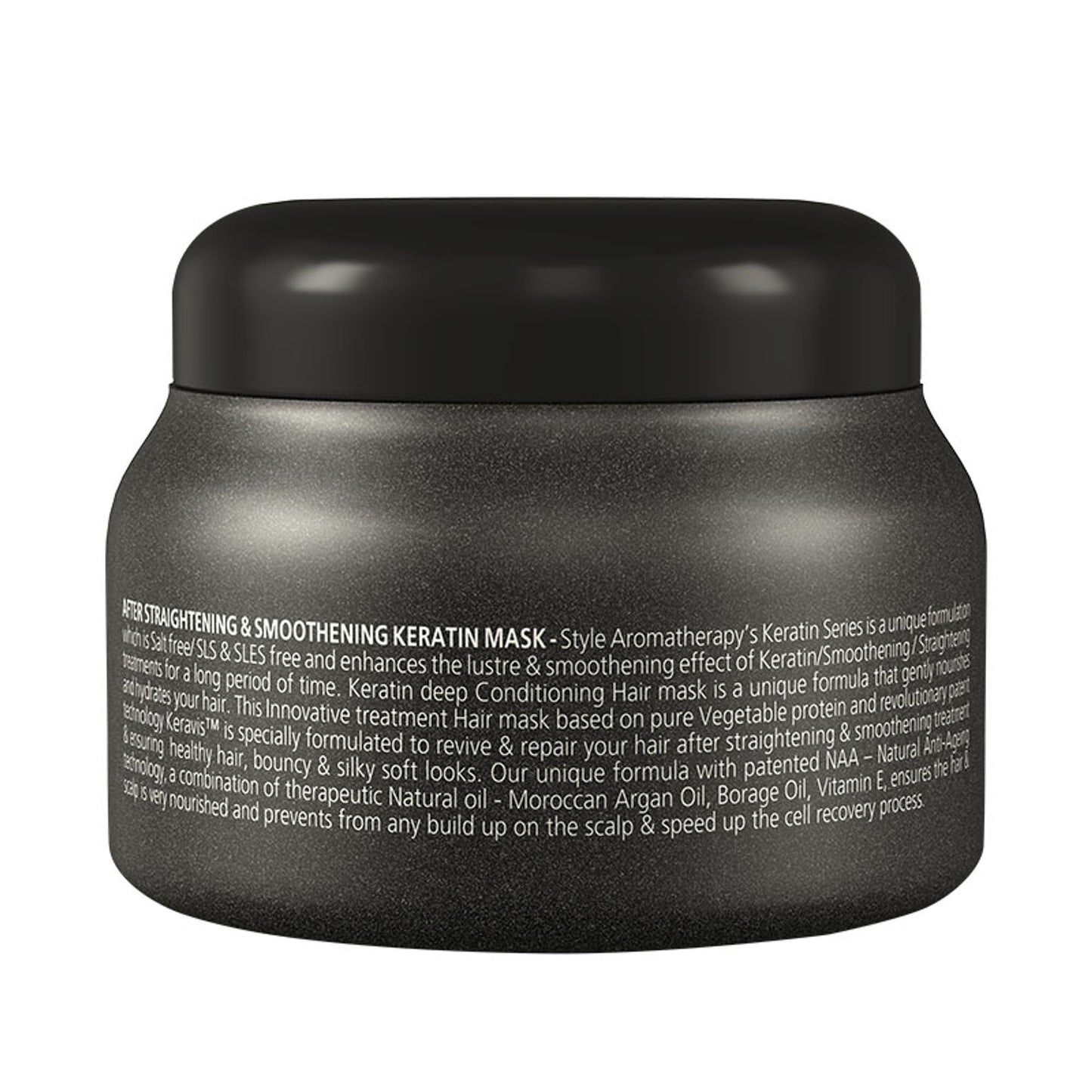 Style Aromatherapy Professional Keratin Hair Mask with Argan Oil & Ginger Root - SLS/SLES-Free