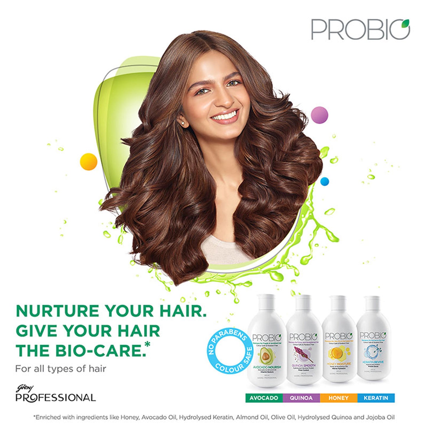 Godrej Professional Probio Quinoa Smooth Shampoo