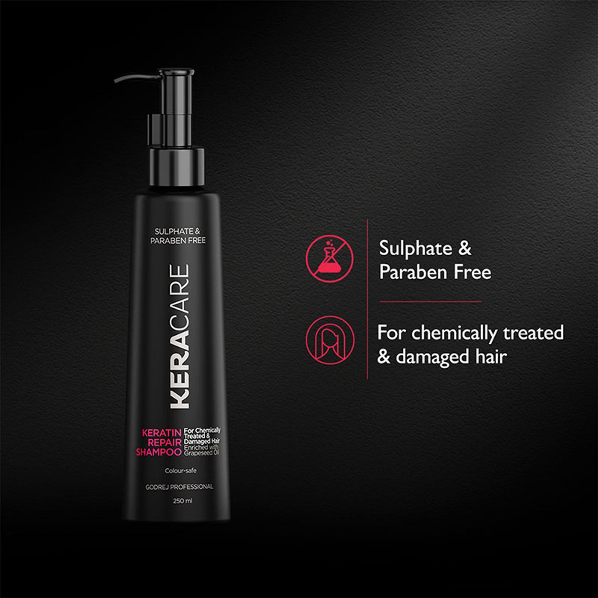 Godrej Professional Keracare Keratin Damage Repair Shampoo