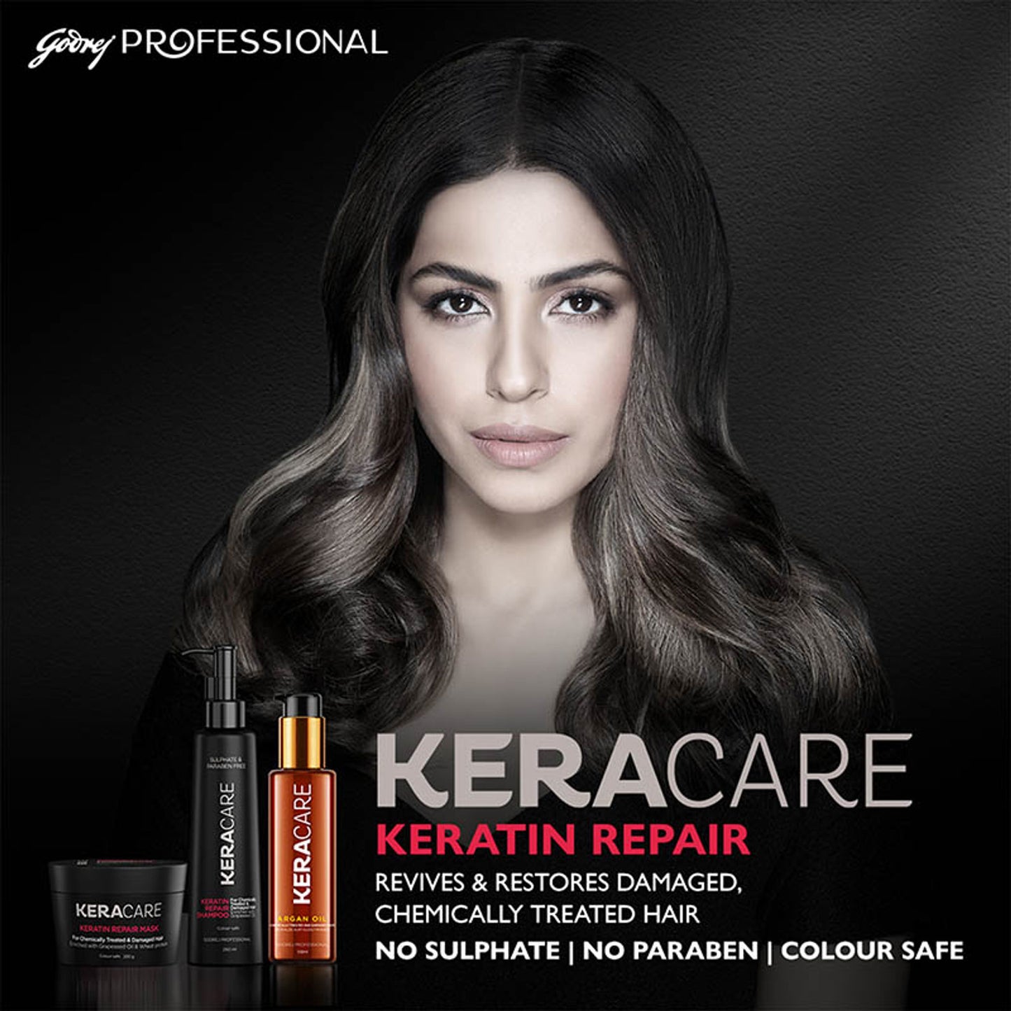 Godrej Professional Keracare Keratin Damage Repair Shampoo