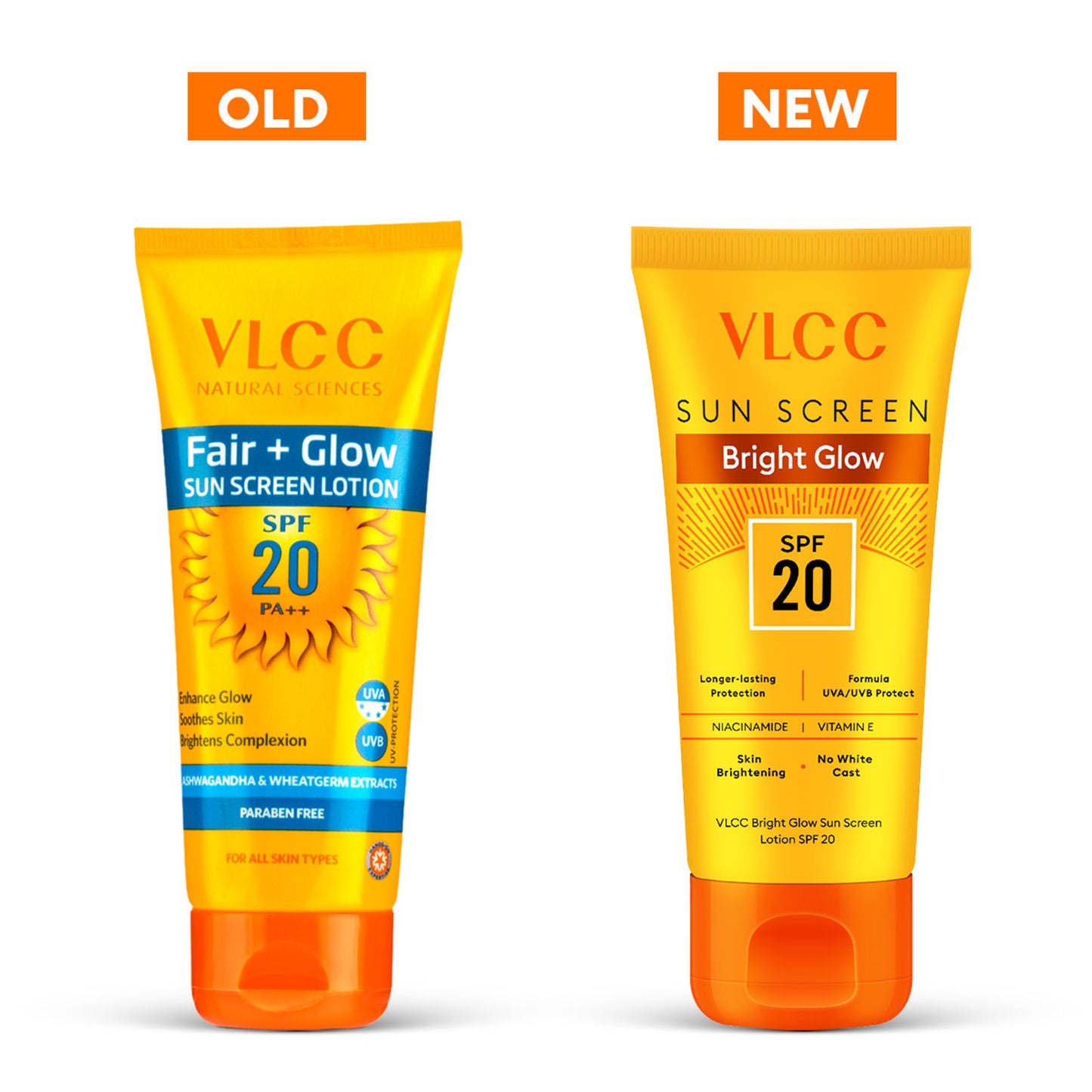 Bright Glow Sunscreen Lotion SPF 20