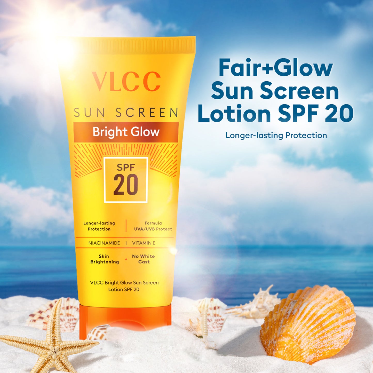 Bright Glow Sunscreen Lotion SPF 20