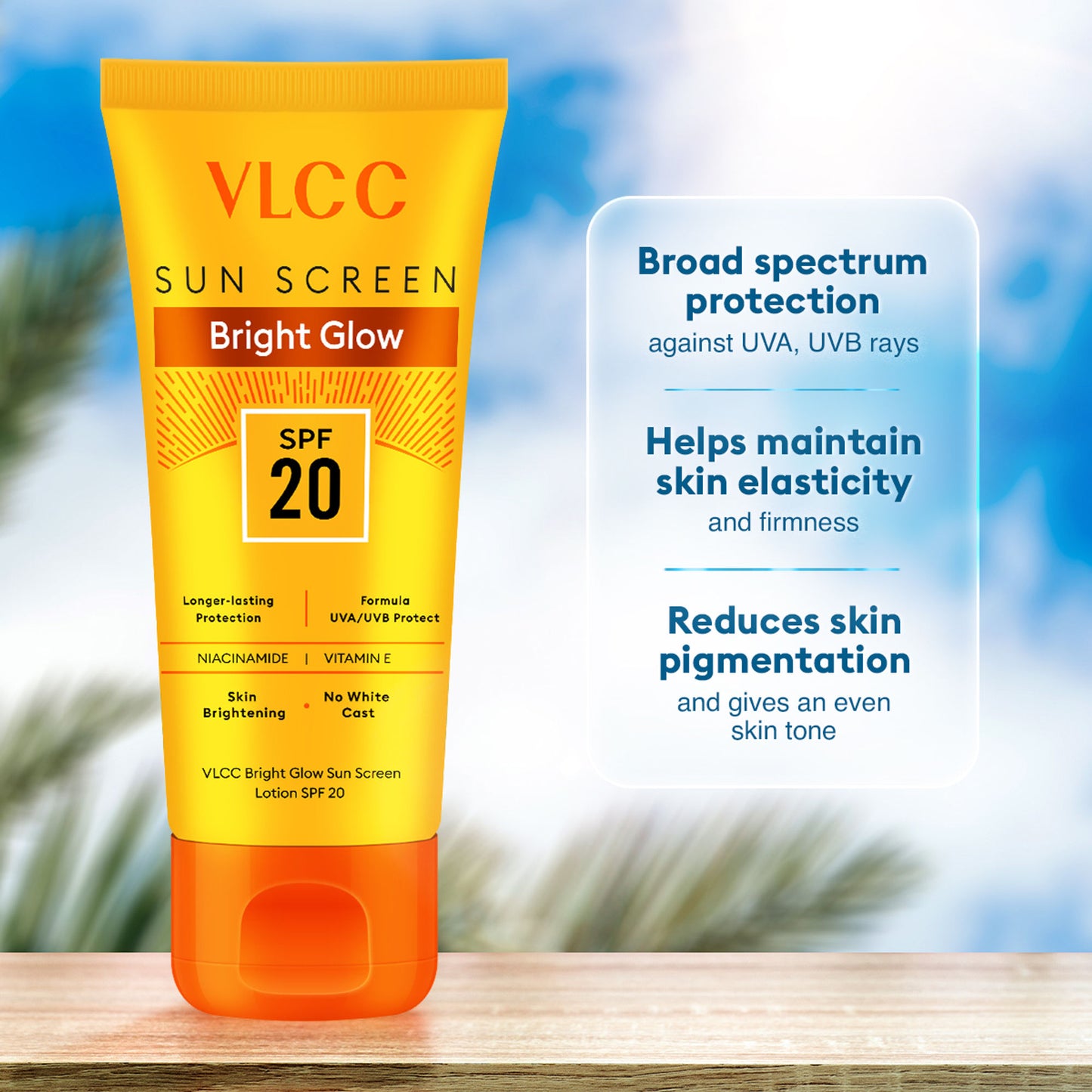 Bright Glow Sunscreen Lotion SPF 20