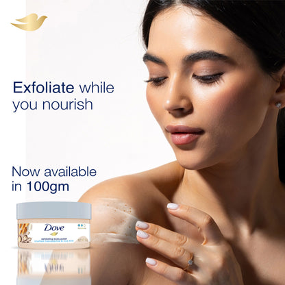Dove Exfoliating Body Polish - Crushed Macadamia & Rice Milk