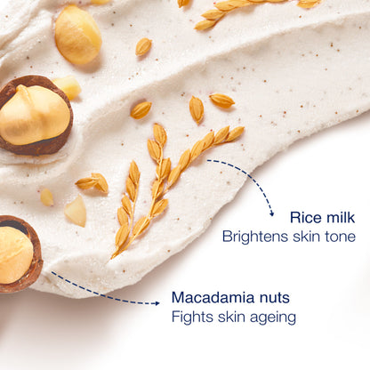 Dove Exfoliating Body Polish - Crushed Macadamia & Rice Milk