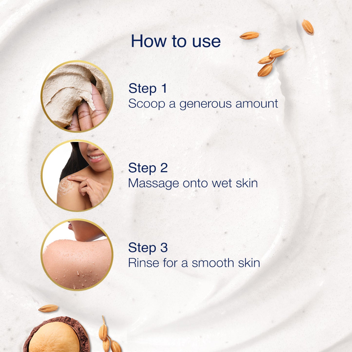 Dove Exfoliating Body Polish - Crushed Macadamia & Rice Milk
