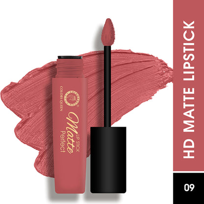 Colors Queen Matte Perfect Liquid Lipstick - 09