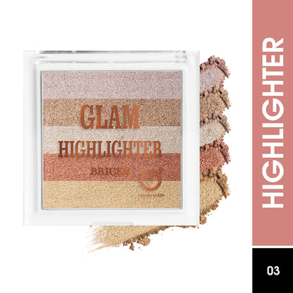 Colors Queen Glam Highlighter - 03 Multi
