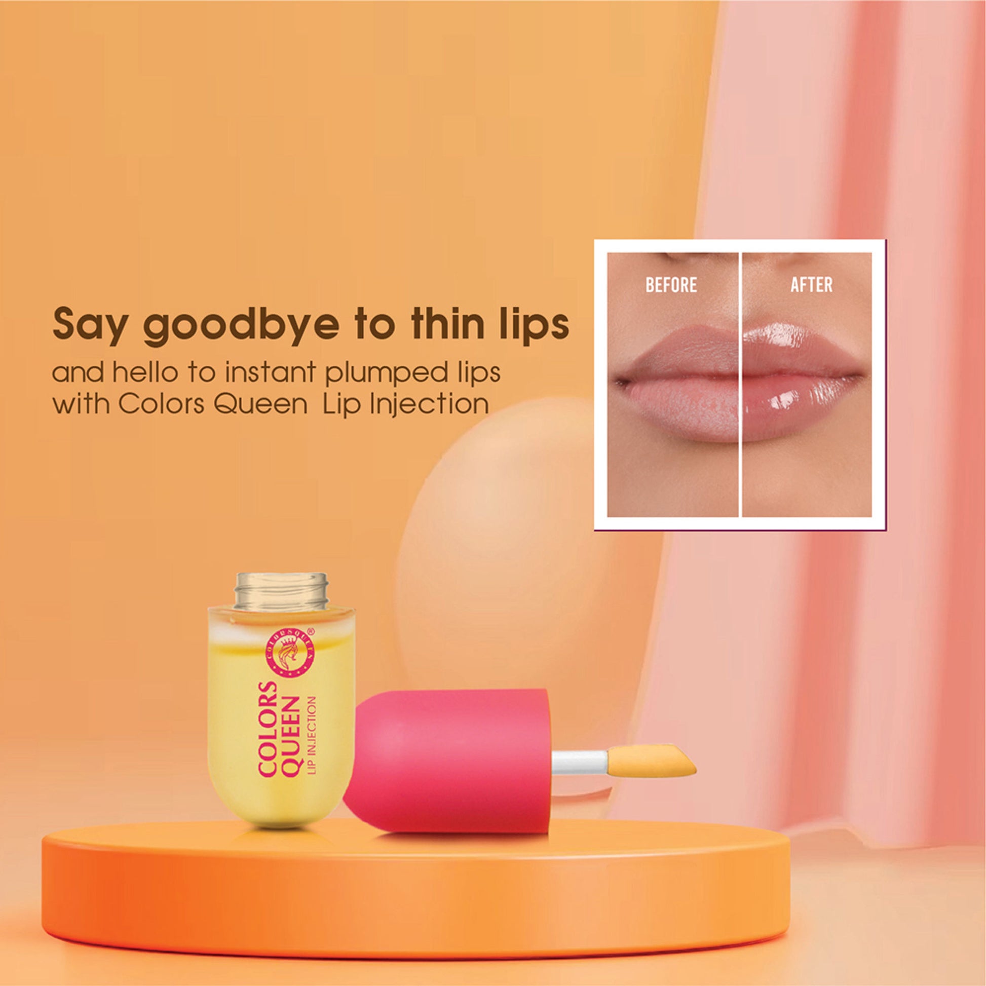 Colors Queen Lip Injection For Instant & Long Term Plumper LI-01