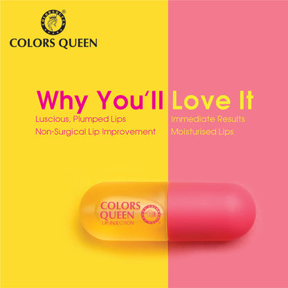 Colors Queen Lip Injection For Instant & Long Term Plumper LI-01