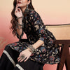 Dhiyona SN Women's Floral Printed Pure Cotton Anarkali Kurti With Sharara