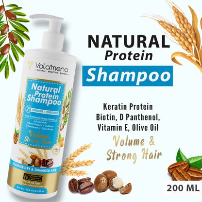 Volamena Natural Protein 2 In 1 Hair Shampoo