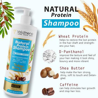 Volamena Natural Protein 2 In 1 Hair Shampoo