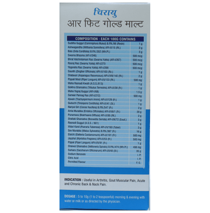 Chirayu R-Fit Gold Malt