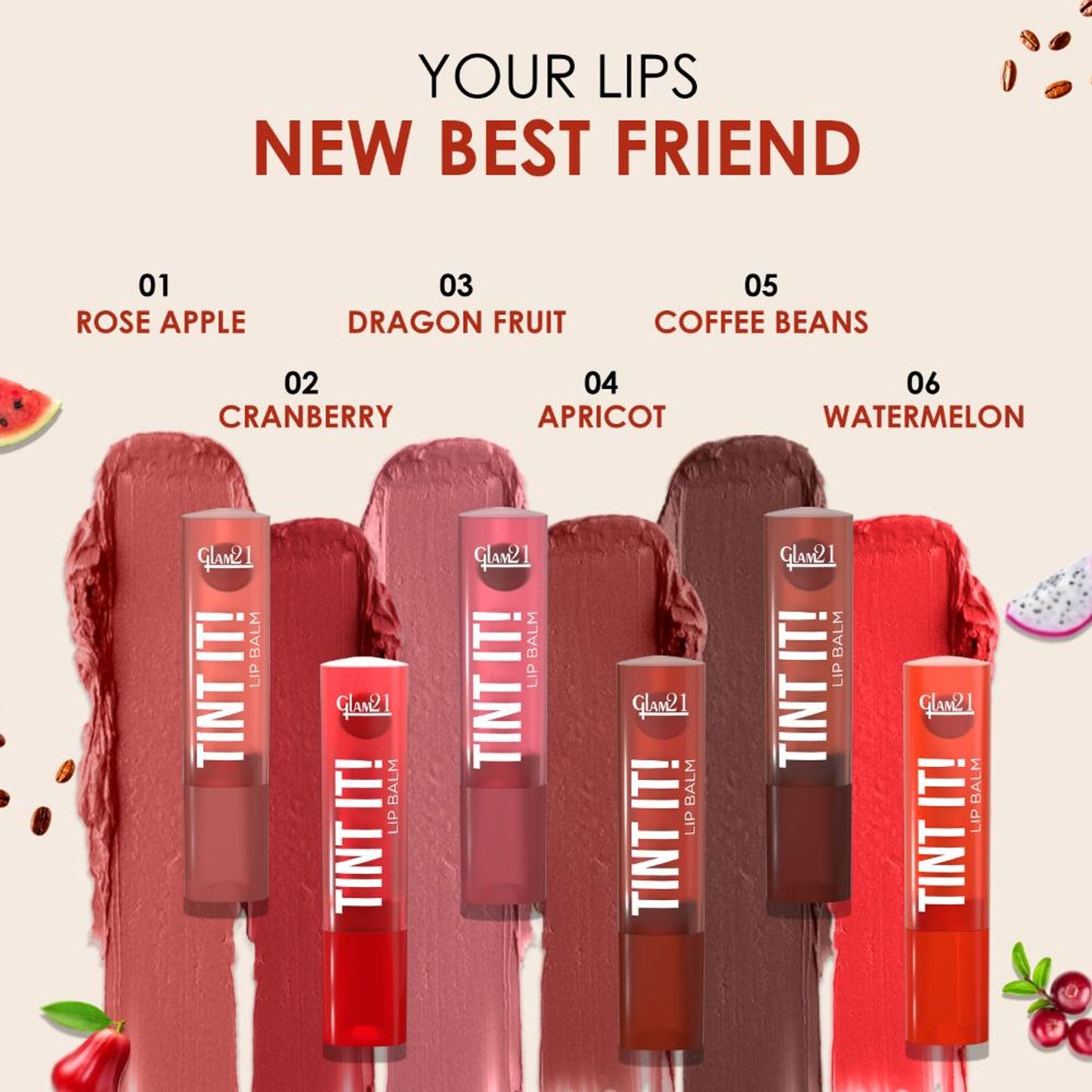 GLAM21 Tint It Lip Balm