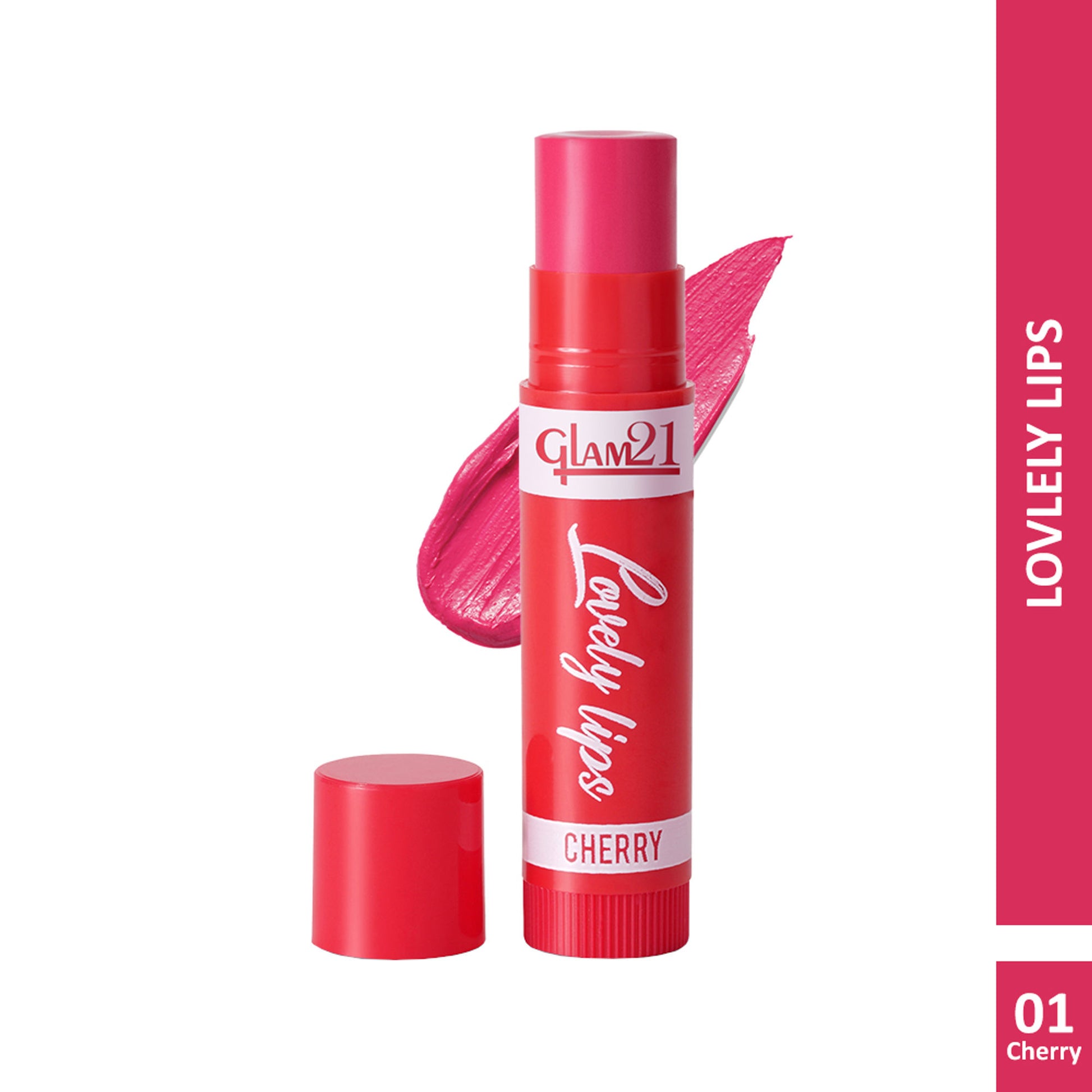 GLAM21 Moisturizing Lip Balm - Cherry