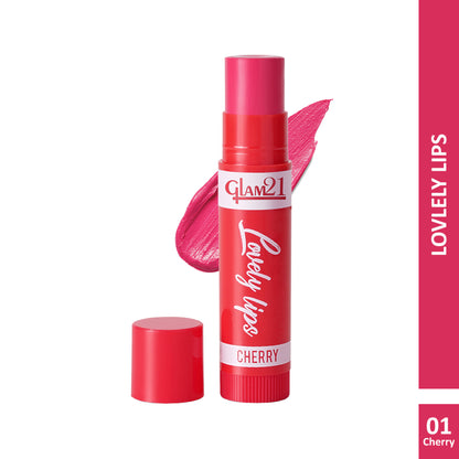 GLAM21 Moisturizing Lip Balm - Cherry