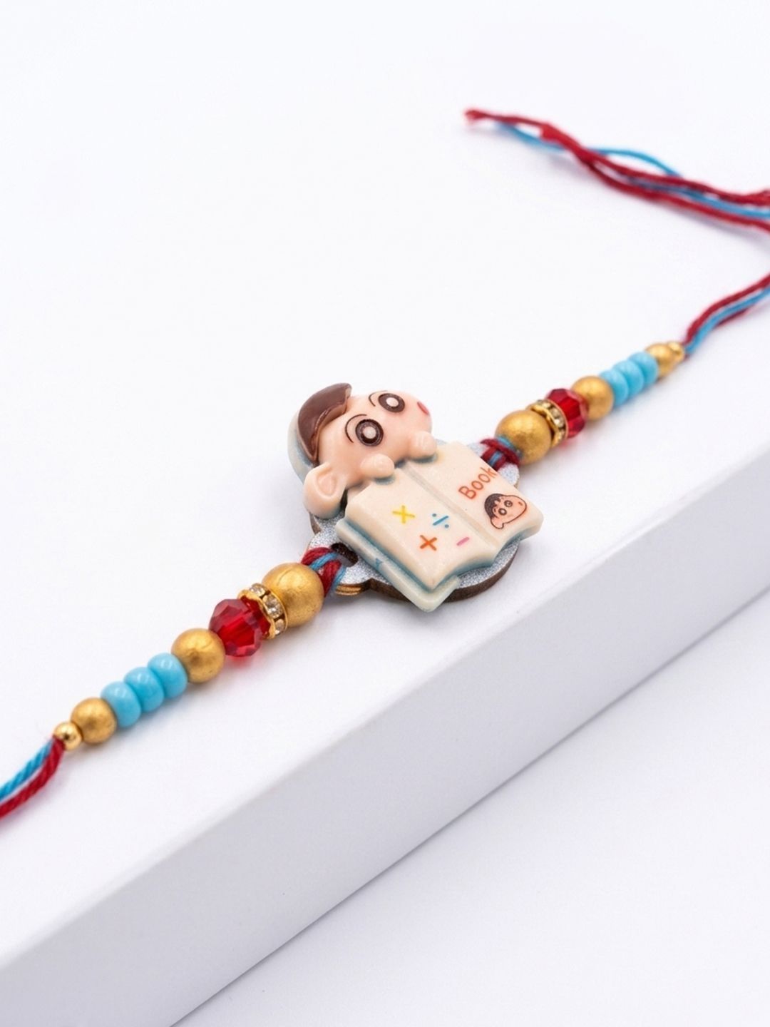 Anouk Kids Shinchan Character Artificial Beads Thread Rakhi