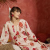 Dhiyona IE Printed Pure Cotton Straight Tunic & Trousers Co-Ord Set