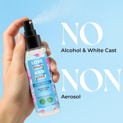 Love Beauty and Planet Bounce Back Reset Mist - No Alcohol Dry Shampoo