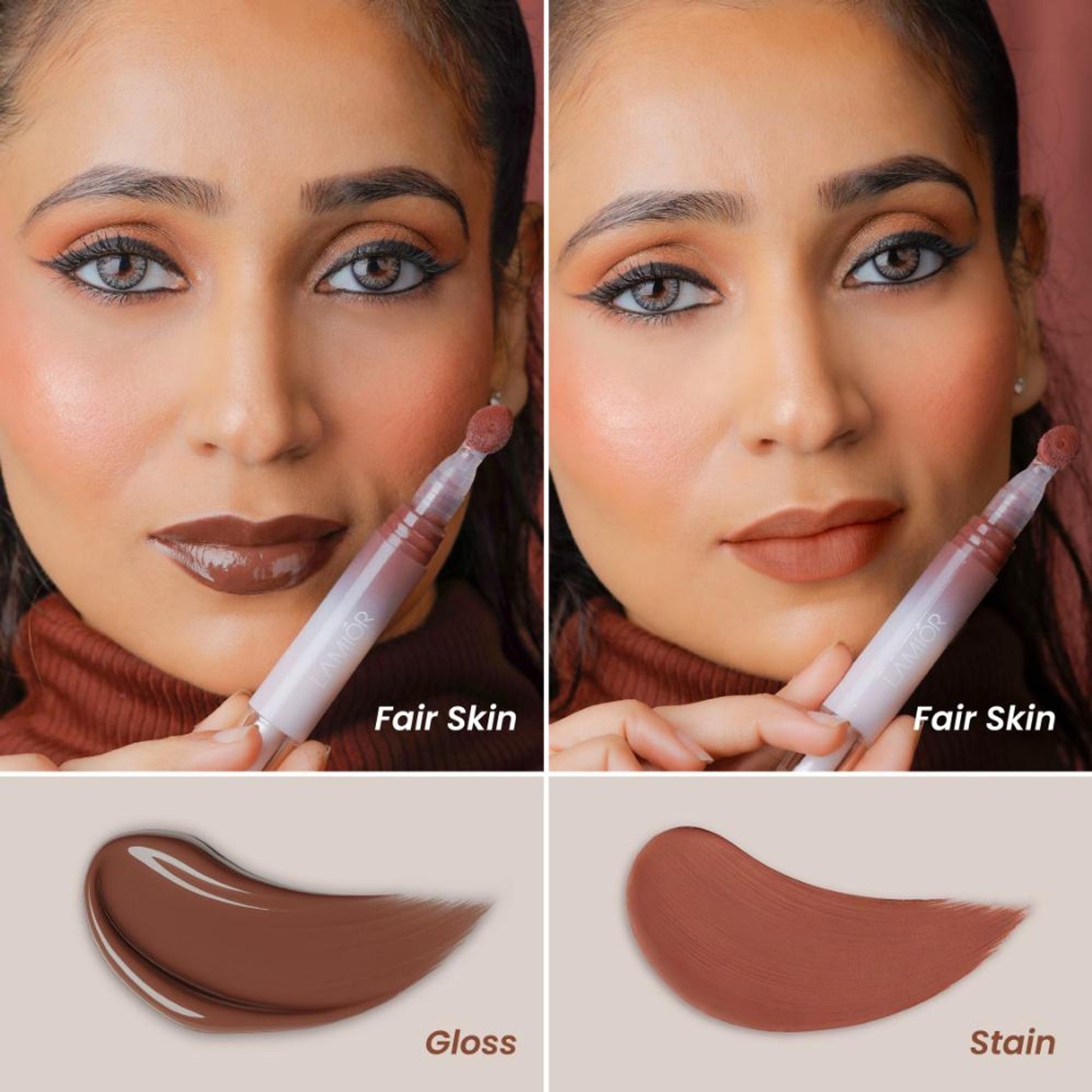 La Mior Hydrating Lip Gloss Stain - Honey Dew