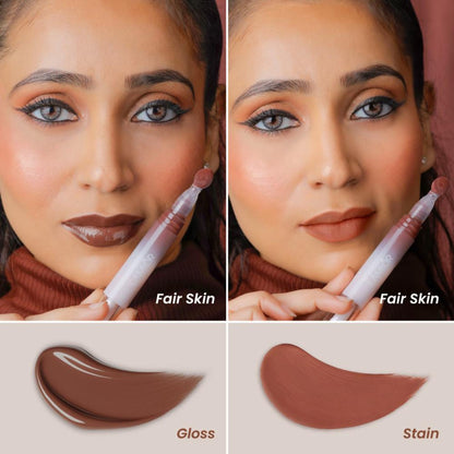 La Mior Hydrating Lip Gloss Stain - Honey Dew