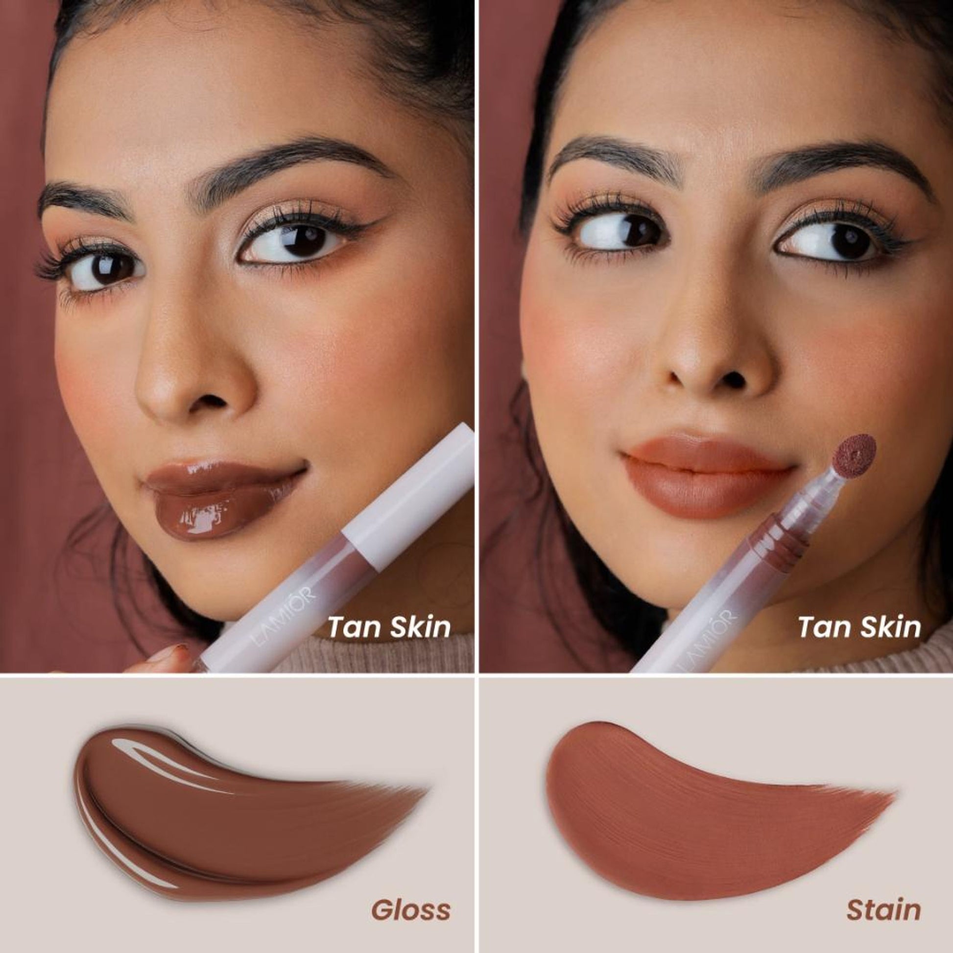 La Mior Hydrating Lip Gloss Stain - Honey Dew