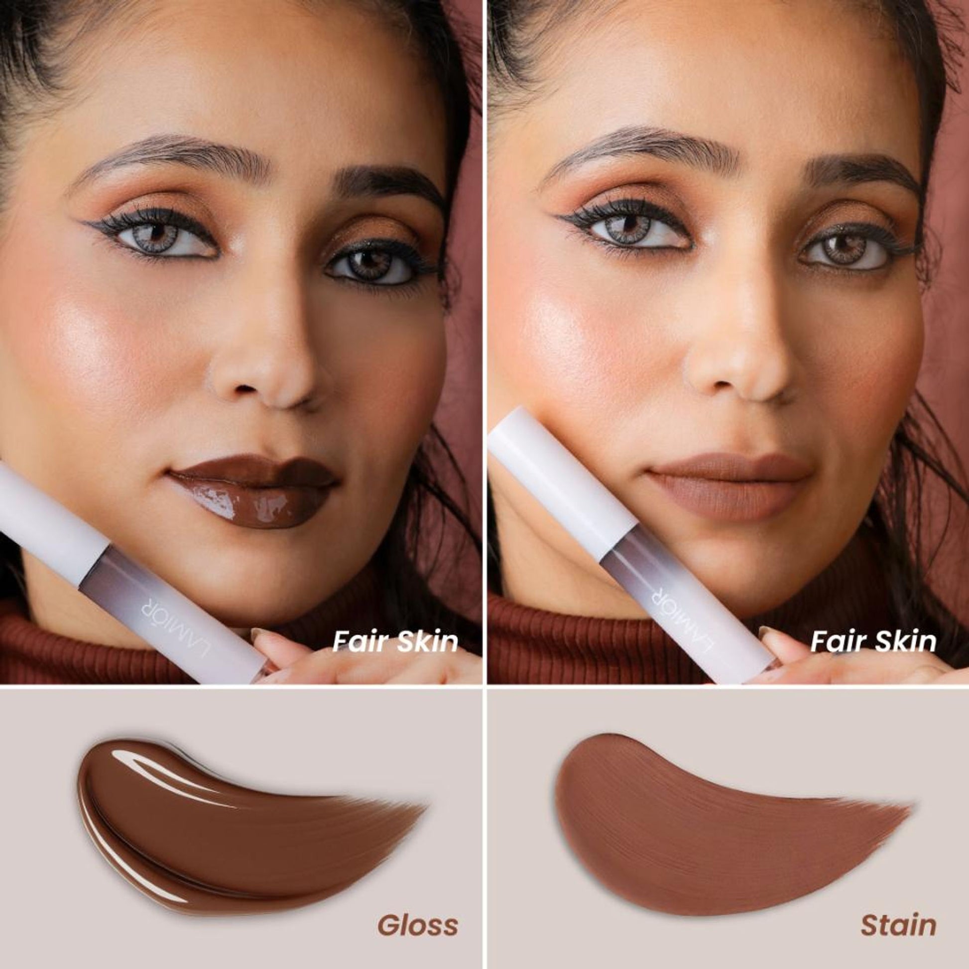 La Mior Hydrating Lip Gloss Stain - Cocoa Quench