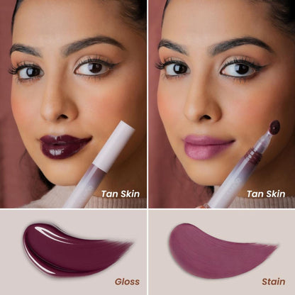 La Mior Hydrating Lip Gloss Stain - Plum Soaked