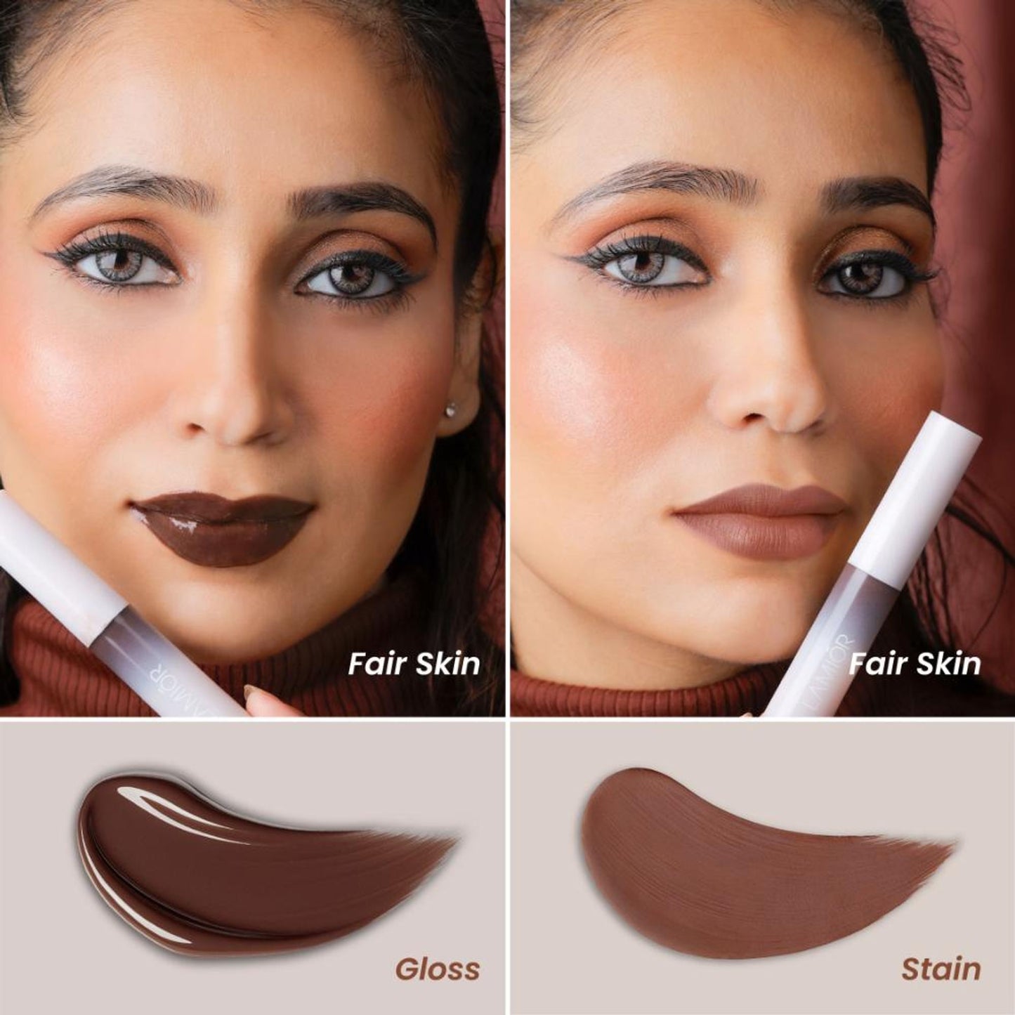 La Mior Hydrating Lip Gloss Stain - Midnight Brew