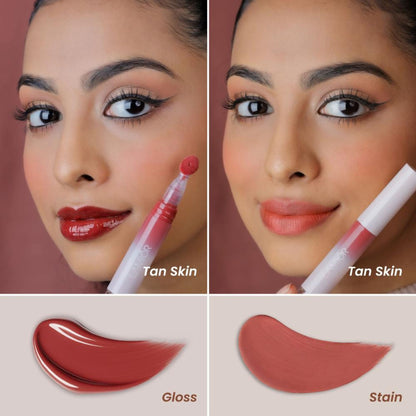 La Mior Hydrating Lip Gloss Stain - Crimson Drip