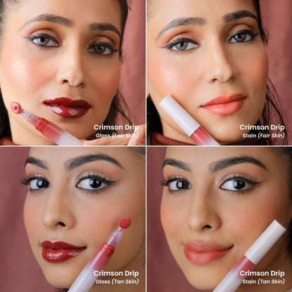 La Mior Hydrating Lip Gloss Stain - Combo Of 3 - Soft Power
