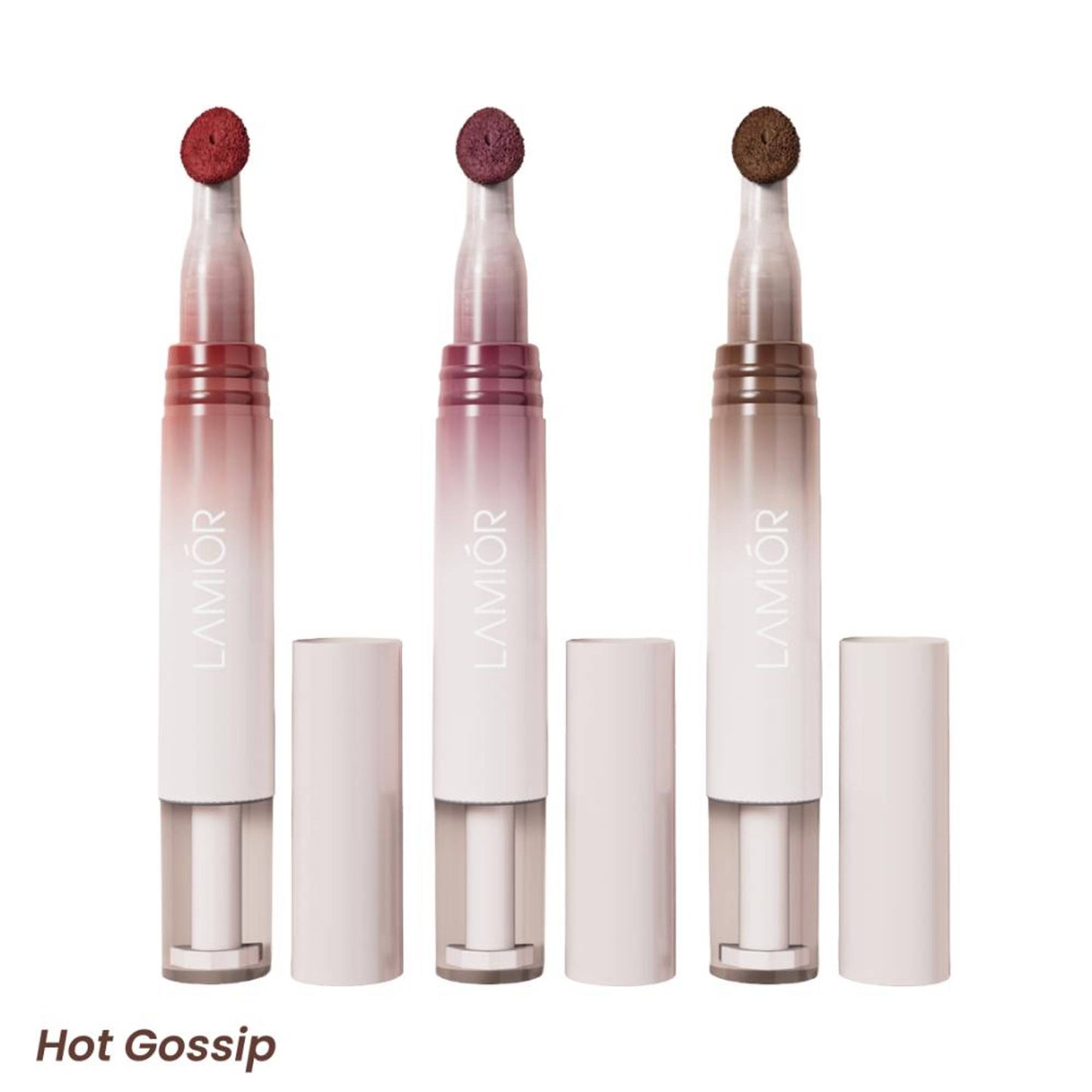 La Mior Hydrating Lip Gloss Stain - Combo Of 3 - Hot Gossip