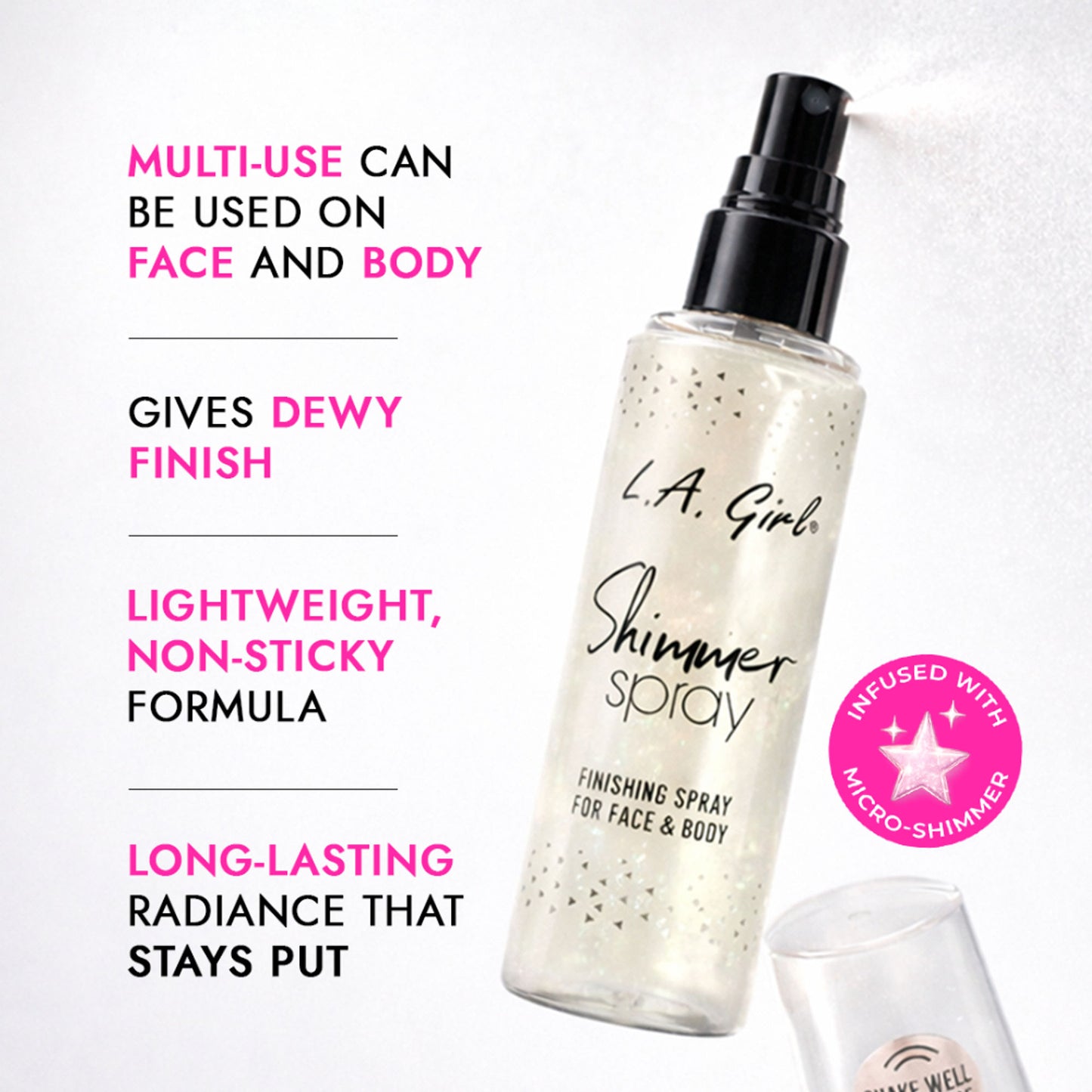 L.A Girl Shimmer Spray - Gold