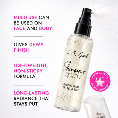 L.A Girl Shimmer Spray - Gold