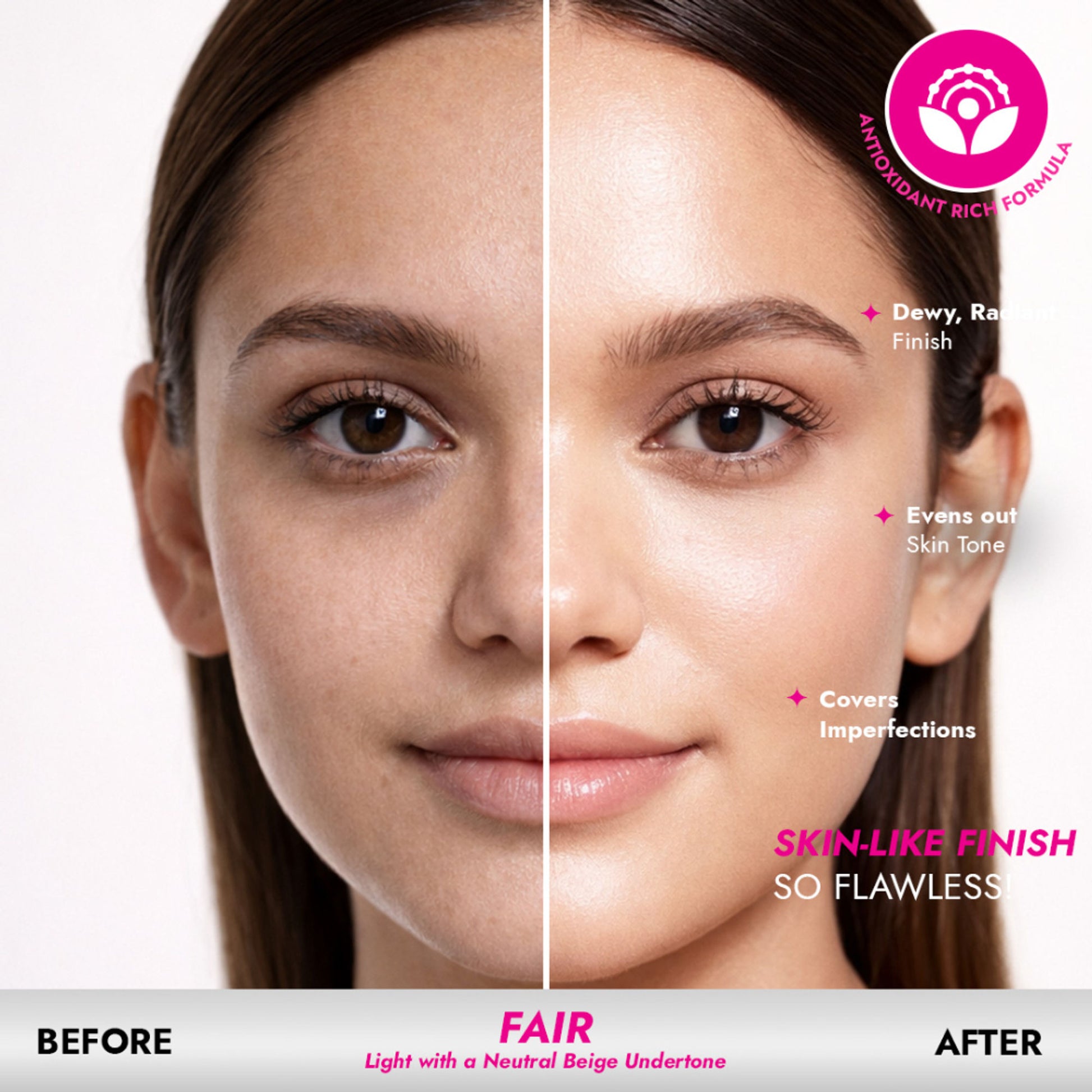 L.A Girl Pro Coverage Illuminating Liquid Foundation - Fair