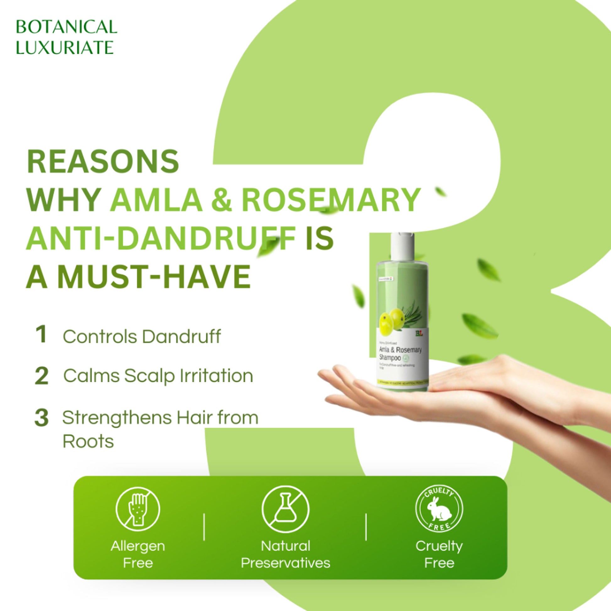 Botanical Luxuriate Amla And Rosemary Shampoo
