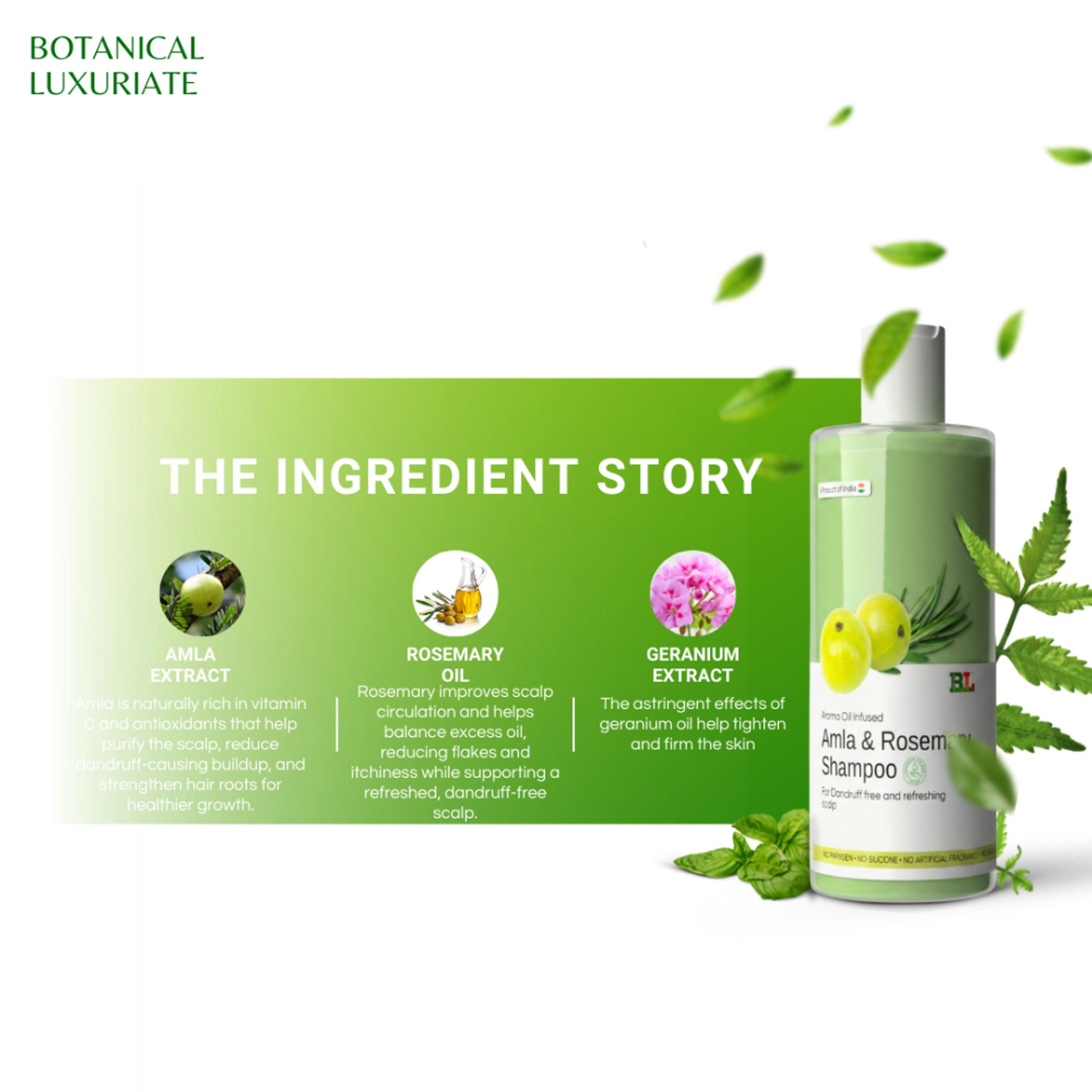 Botanical Luxuriate Amla And Rosemary Shampoo