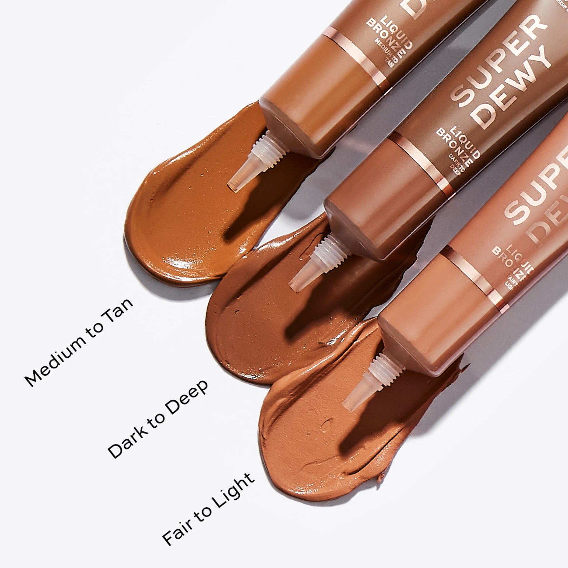 Makeup Revolution Superdewy Liquid Bronzer - Dark To Deep