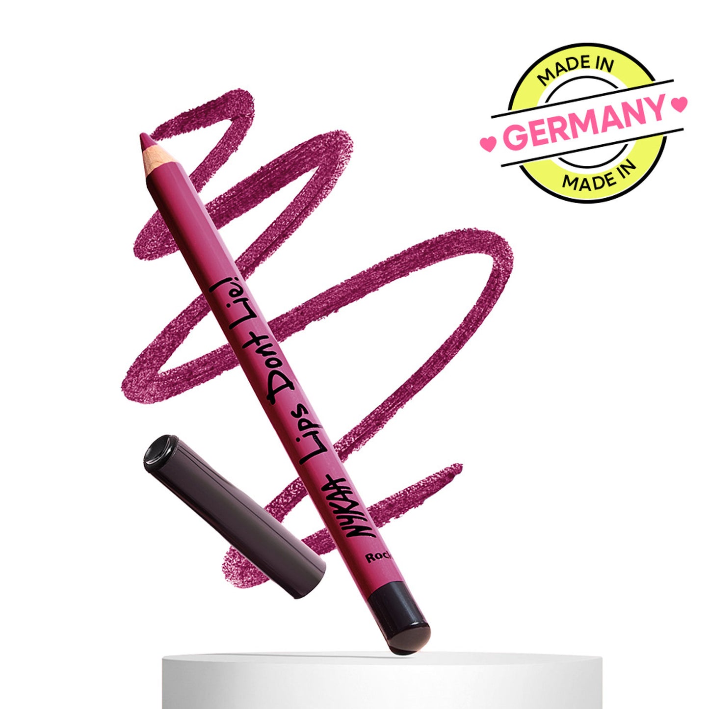 Nykaa Lips Don’t Lie! Matte Lip Liner Feisty Brunette - Heartbreaker 07