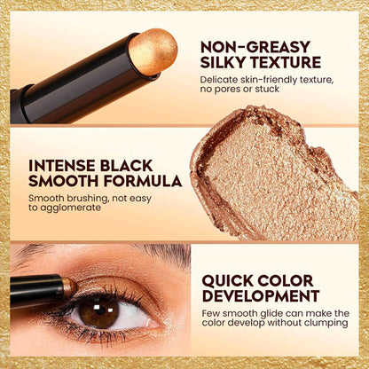 GLEVA Long Wear Metallic Eyeshadow Stick - Golden Glitz
