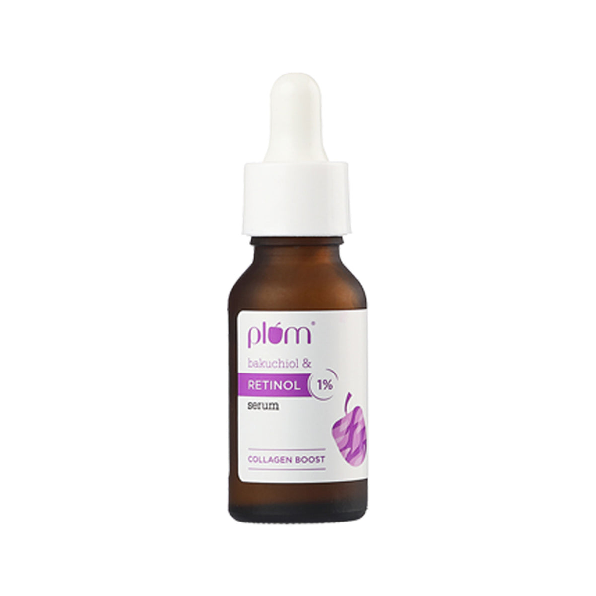 Plum 1% Retinol Face Serum With Bakuchiol- Boosts Collagen- Reduces Fine Lines & Wrinkles