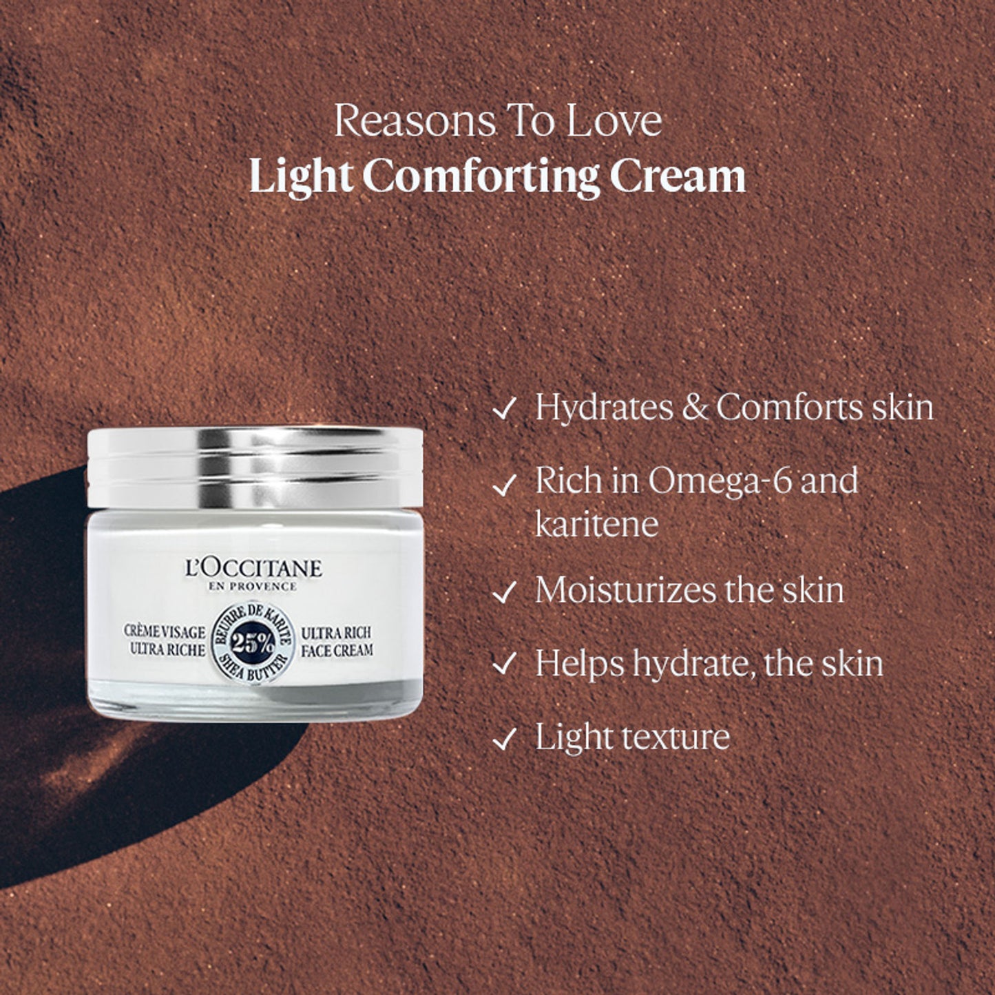 L'Occitane Shea Butter Ultra Rich Comforting Face Cream