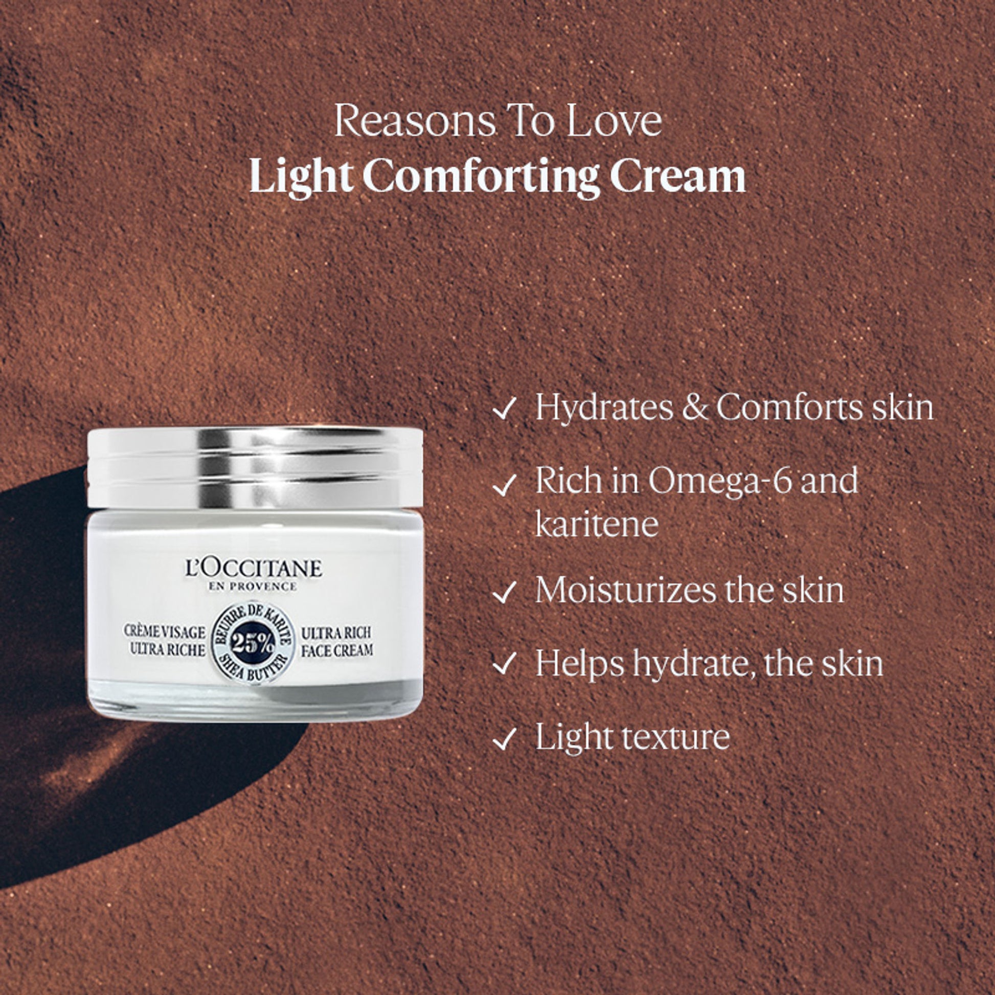 L'Occitane Shea Butter Ultra Rich Comforting Face Cream
