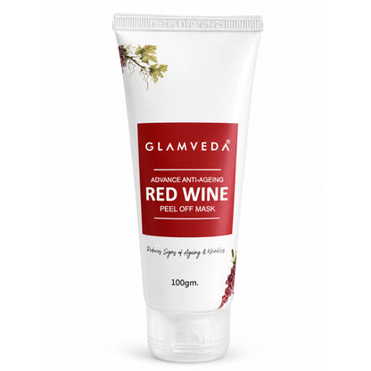 Glamveda Red Wine Advance Anti-ageing Peel Off Mask
